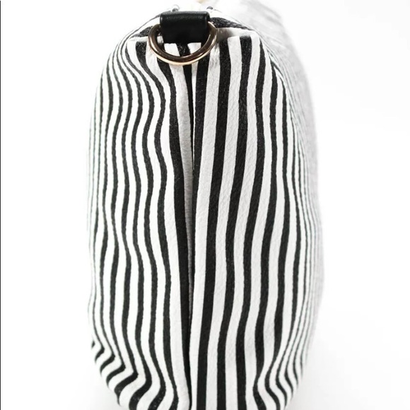 βSOLDβ Folli Follie NIB Urban Stripe Tote,Pouch & Dustbag - Picture 9 of 16